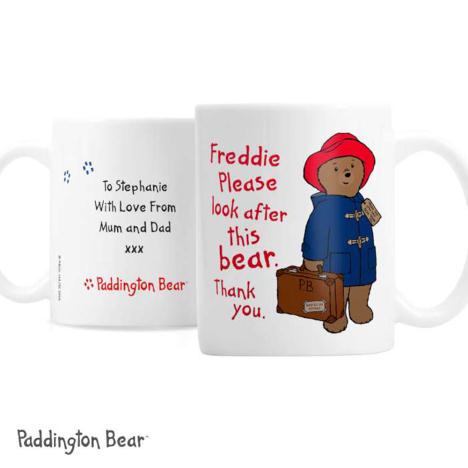 Personalised Paddington Bear Mug £10.99